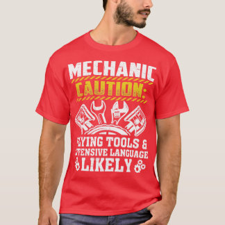 Camiseta Mecánico Guay Para Hombres Arrastrar Garaje De Aut