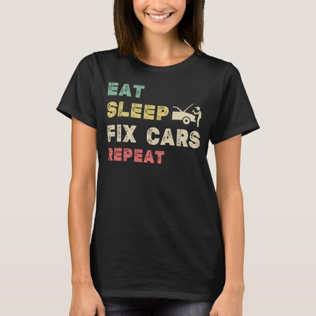 Camiseta Mecánico mecánico automático de los servicios de g (Anverso)
