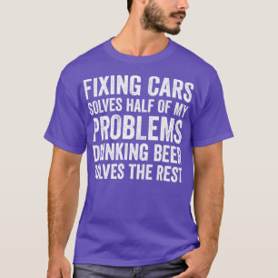 Camiseta Mecánico mecánico automático de reparación de gara