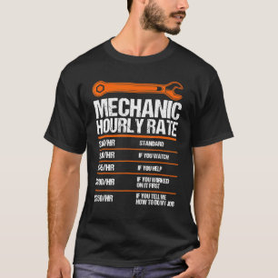Camiseta Mecánico Mecánico por Horas 1