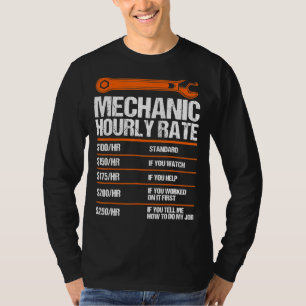 Camiseta Mecánico Mecánico por Horas 1