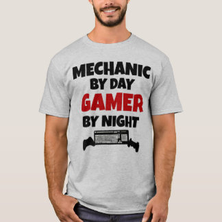 Camiseta Mecánico por jugador de día por noche
