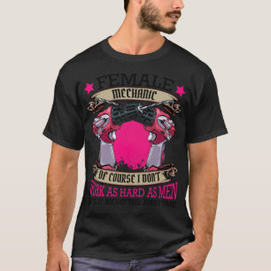 Camiseta mecánico y divertido dicho artesano pirata hornead