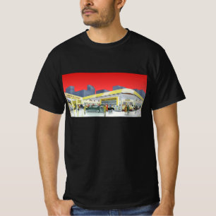 Camiseta Mecánicos de Autos Antiguos Servicio Completo de T