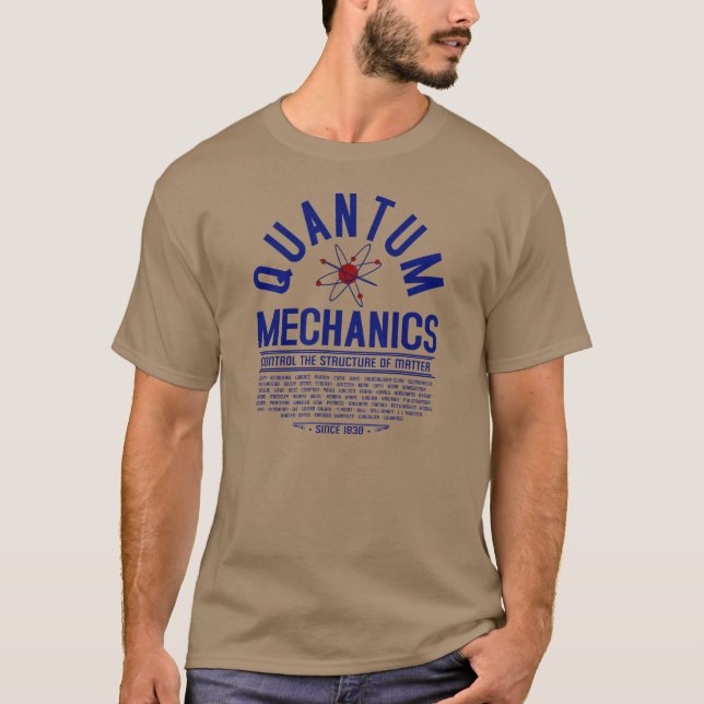 Camiseta Mecánicos de Quantum (Anverso)
