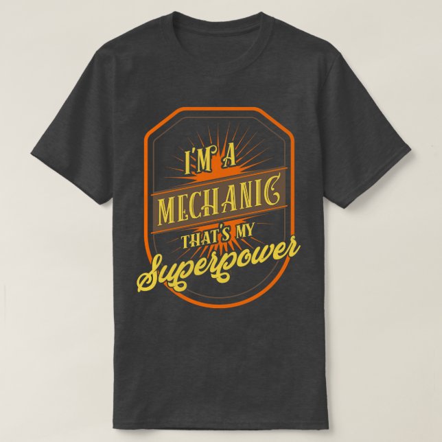 Camiseta Mecanismos mecánicos (Diseño del anverso)
