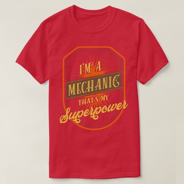 Camiseta Mecanismos mecánicos (Diseño del anverso)