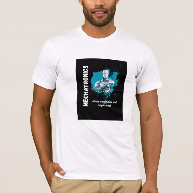 Camiseta mecatrónica (Anverso)