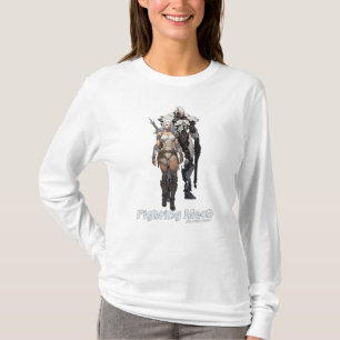 Camiseta Mech de lucha (unidad de plata)