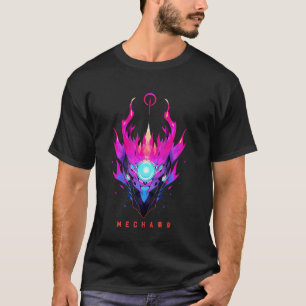 Camiseta Mecha Tokyo, Ilustracion japonés de robots Cyberpu