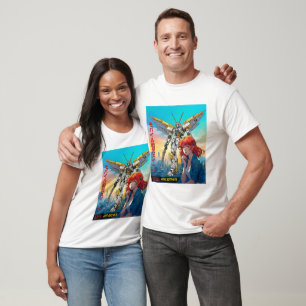 CAMISETA MECHA WARRIOR - ANGEL SUITE DE KAORI MK78