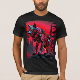 Camiseta Mecha Wolf