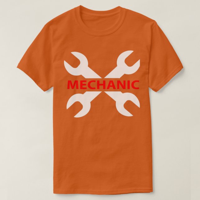 Camiseta Mechanic 39  (Diseño del anverso)