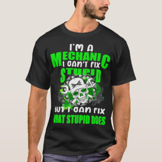 Camiseta MECHANIC Funny BACKSIDE Pullover