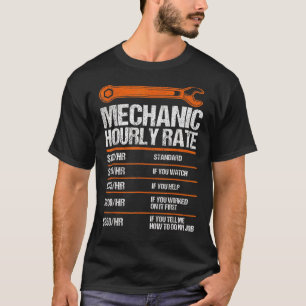 Camiseta Mechanic Hourly Rate Future Mechanic