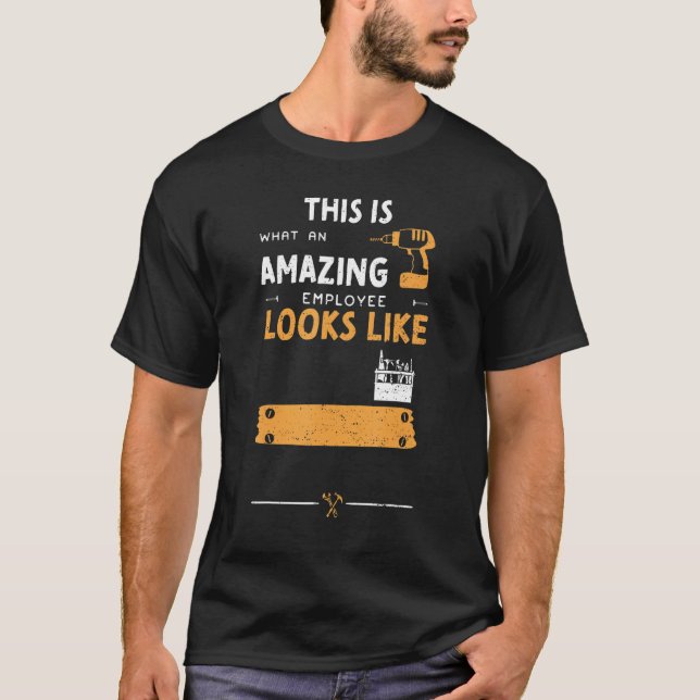 Camiseta Mechanic Humor This Is What An Amazing Employee    (Anverso)