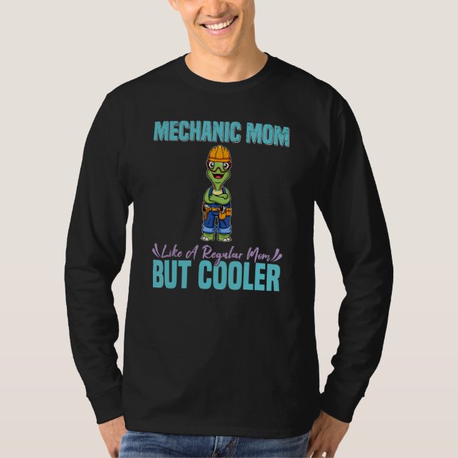 Camiseta Mechanic Mom Like A Regualr Mom But Cooler_3 (Anverso)