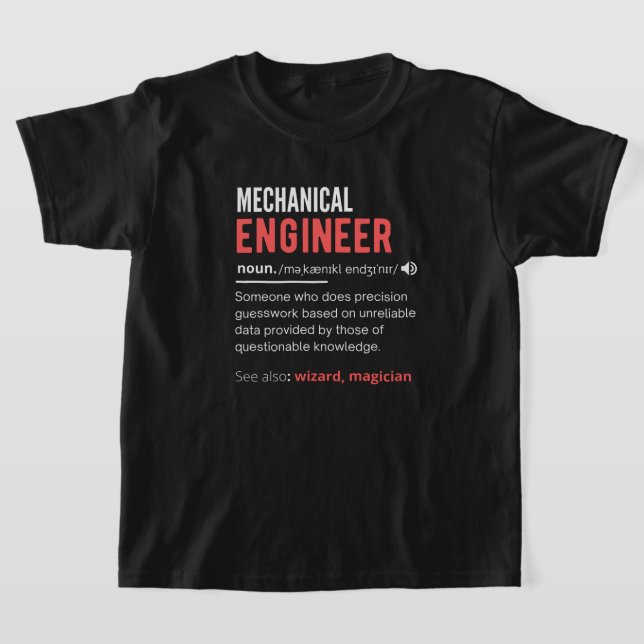 Camiseta Mechanical ENGINEER (Distribución)
