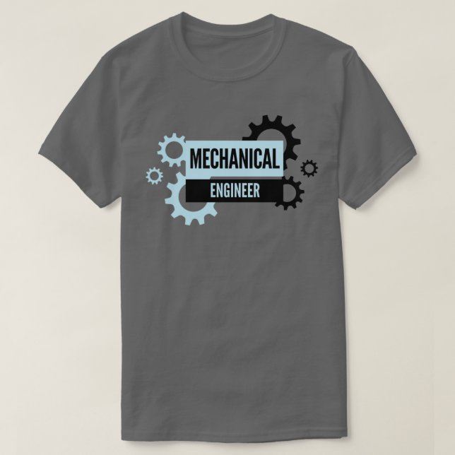 Camiseta Mechanical Engineer Pinion Wizard Graduation Skill (Diseño del anverso)