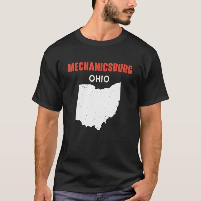 Camiseta Mechanicsburg Ohio USA State America Travel Ohioan (Anverso)