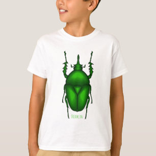 Camiseta Mecynorhina torquata personalizado ilustracion