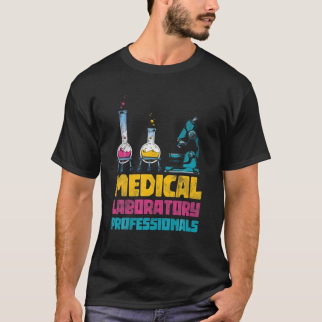 Camiseta Med Lab Technician Medical Laboratory Profesional (Anverso)