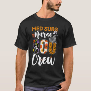 Camiseta Med Surg Enfermera Boo Crew  Rn Halloween Ropa a J