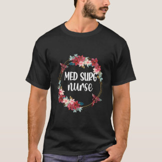 Camiseta Med Surg Nurse Reconocimiento Rn Nu Médico-Quirúrg