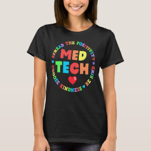 Camiseta MED Tech Apreciación Semana de la Salud Tecnología
