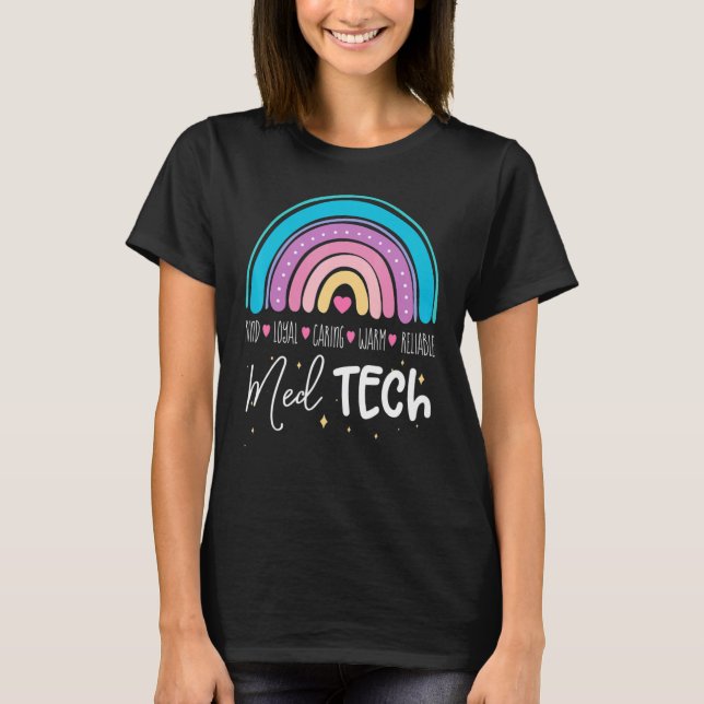 Camiseta MED Tech Apreciación Semana de la Salud Tecnología (Anverso)