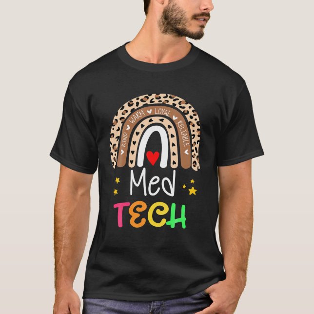 Camiseta MED Tech Apreciación Semana de la Salud Tecnología (Anverso)