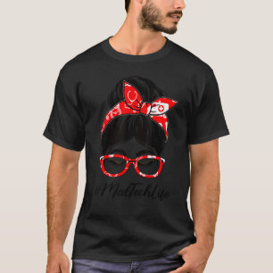 Camiseta Med Tech Women Messy Bun Apreciación Día Del Traba
