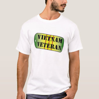 Camiseta Medalla al servicio de Dogtag del veterano de