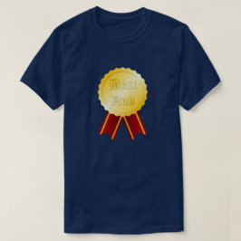 Camiseta Medalla Cinta Mejor Papá Día del Padre