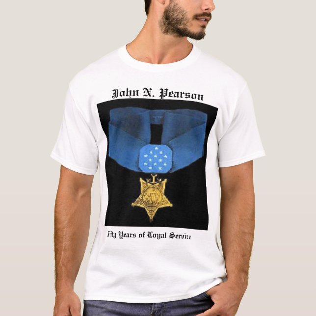 Camiseta Medalla de honor (Anverso)