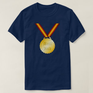 Camiseta Medalla de Mejor Papá Día del Padre