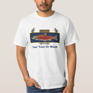 Camiseta Medalla de Pescador de Combate de Alaska