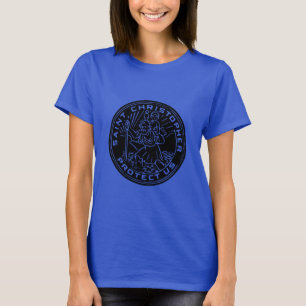 Camiseta Medalla de Saint Christopher