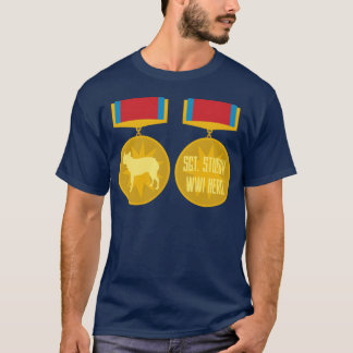 Camiseta Medalla de Valor familia Sgt Stubby