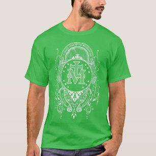Camiseta Medalla milagrosa Nuestra Señora de la Gracia bend