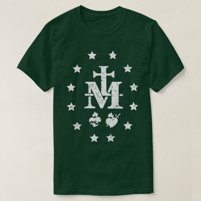 Camiseta Medalla milagrosa única entre todas las medallas (Diseño del anverso)