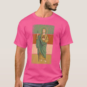 Camiseta Medalla St Jude Thaddeus Apostle Patrocinador De L
