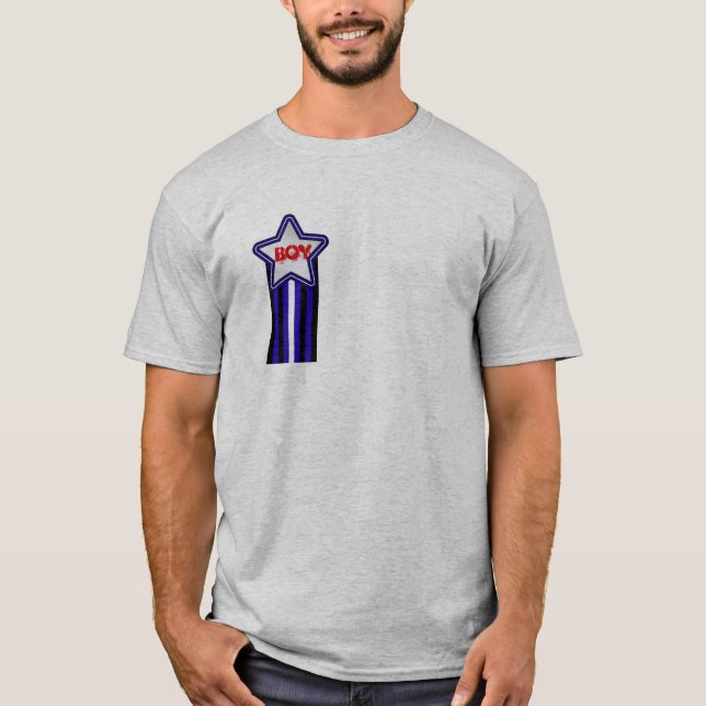Camiseta Medallón de cuero del muchacho (Anverso)