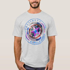 Camiseta Medallón Harris-Walz de doble cara/sello