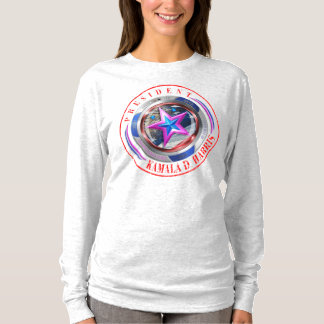 Camiseta Medallón Harris-Walz de doble cara/sello