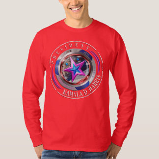 Camiseta Medallón Harris-Walz de doble cara/sello