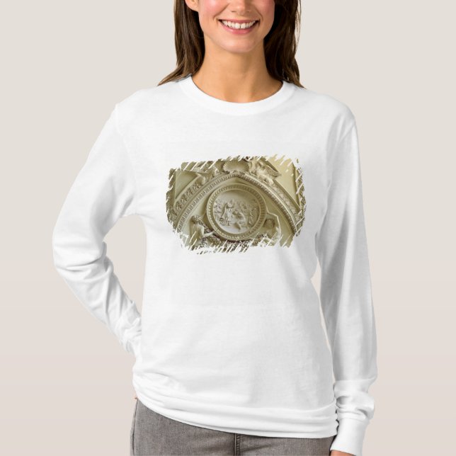 Camiseta Medallón que representa el bautismo de Constantina (Anverso)
