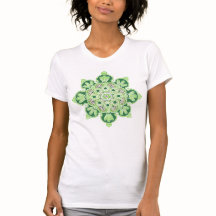 Medallón verde T- Shirt