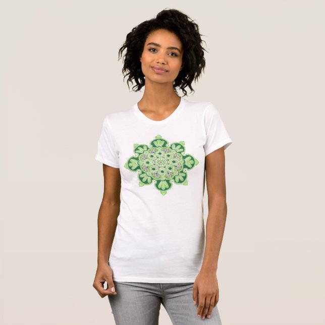 Camiseta Medallón verde T- Shirt (Anverso completo)
