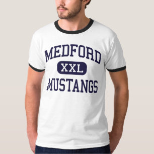 Camiseta Medford - mustangos - alto - Medford Massachusetts